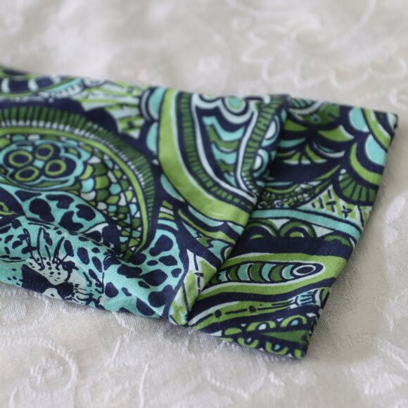 Lilly Pulitzer Blayney Dress "Master of the House" Print Size 10 3/4 Sleeve - Picture 15 of 16